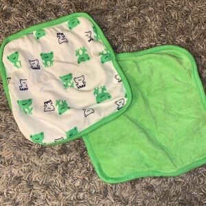 Baby towel and washcloth bundle